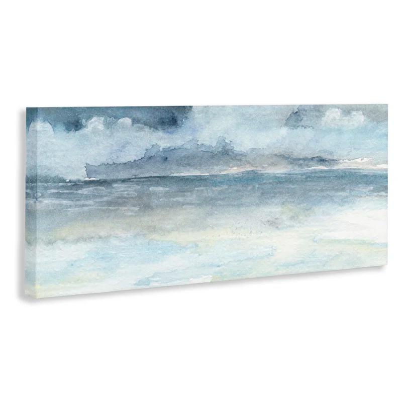 Stupell Industries Abstract Cloudy Ocean Waves by Regina Moore - Painting
