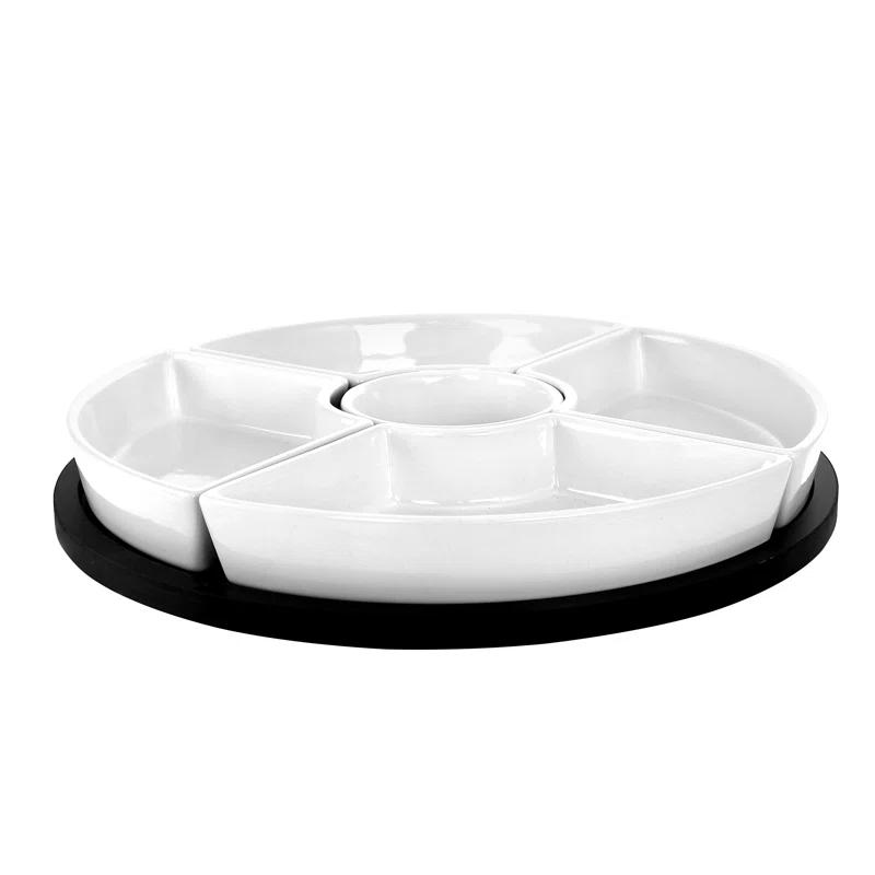 Gibson Elite Gracious Dinning Divided Serving Dish