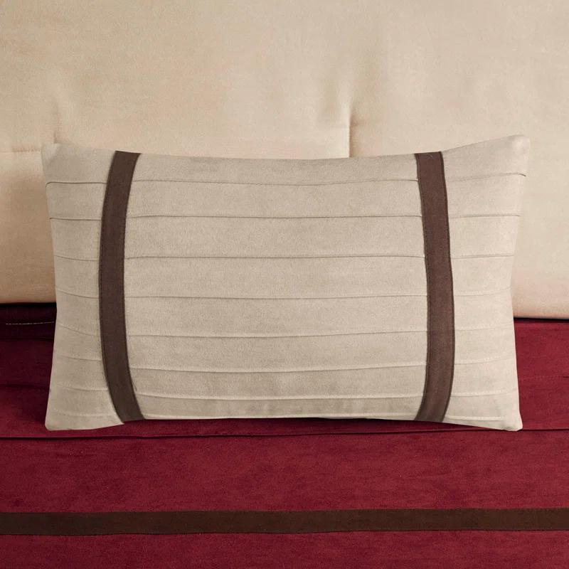 Madison Park Palmer Microsuede 7 Piece Comforter Set