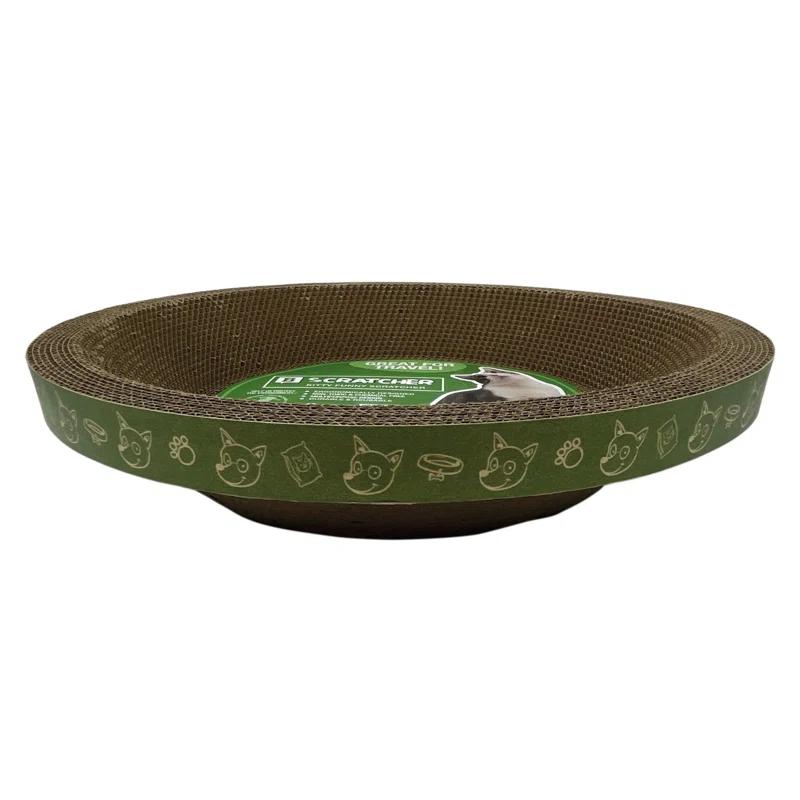 PetPro B Kitty Round Scratcher - Fun and Durable Cat Scratching Pad for Happy, Healthy Cats…