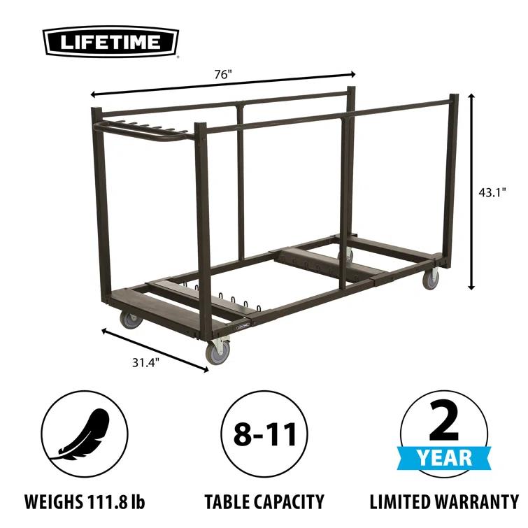 Lifetime Capacity Table Dolly