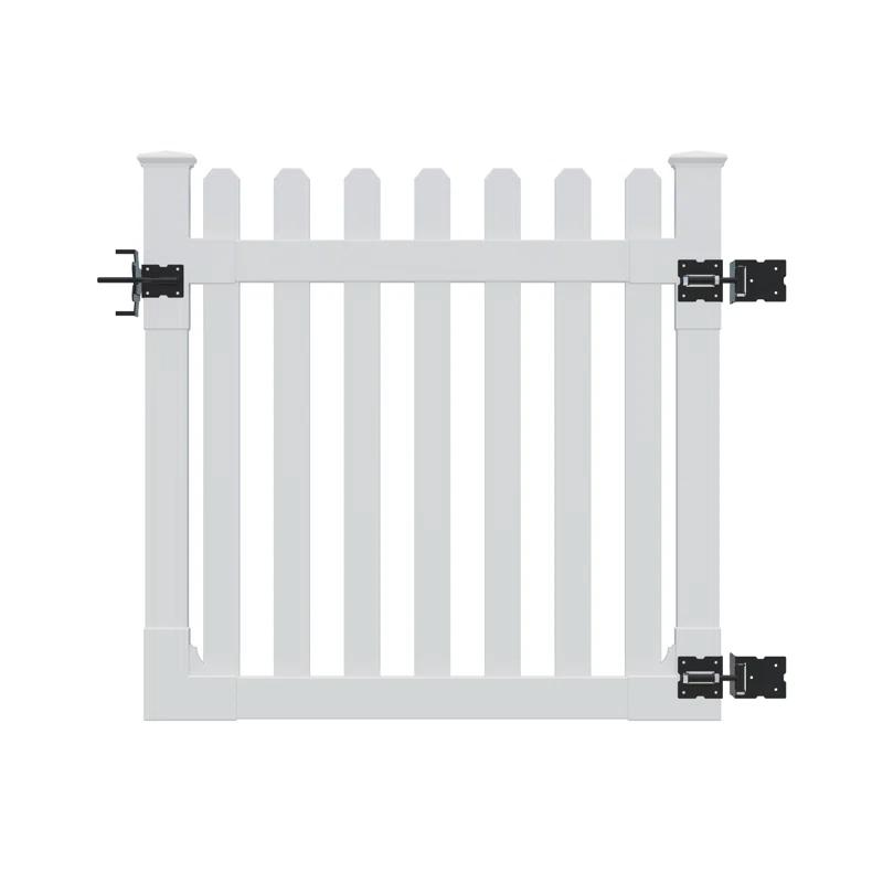 WamBam 4 ft. H x 4 ft. W Traditional Picket Gate