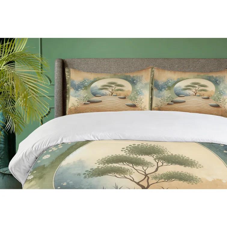 Ambesonne Microfiber Duvet Cover Set | Wayfair