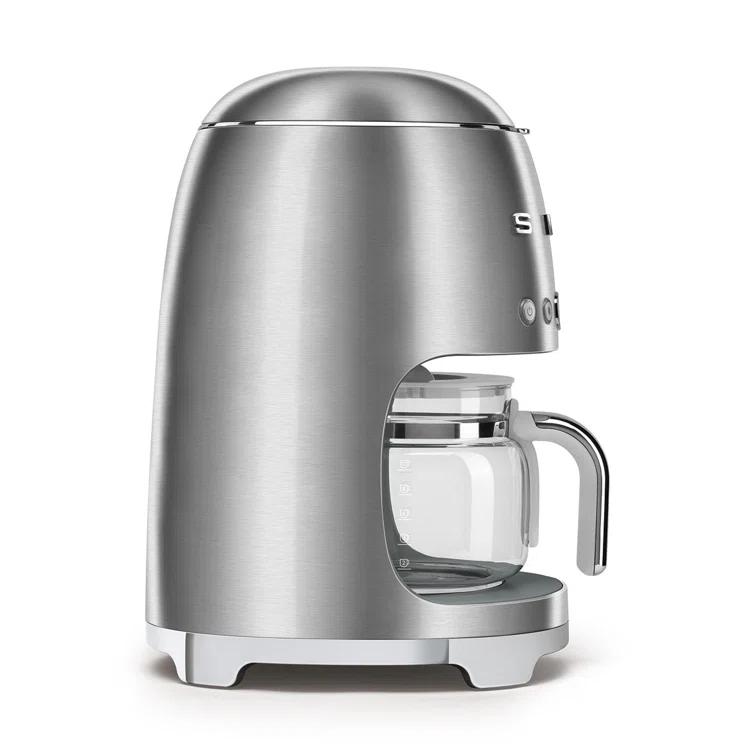 SMEG Stainless Steel Retro Drip Coffee Maker