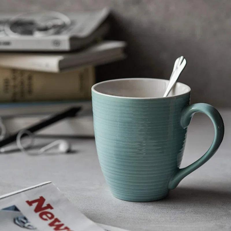 DOWAN DOWAN Ceramic Coffee Mug (Set of 6)