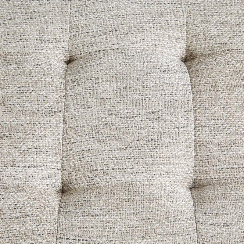 Martha Stewart Martha Stewart Highland Tufted Accent Bench with Shelf