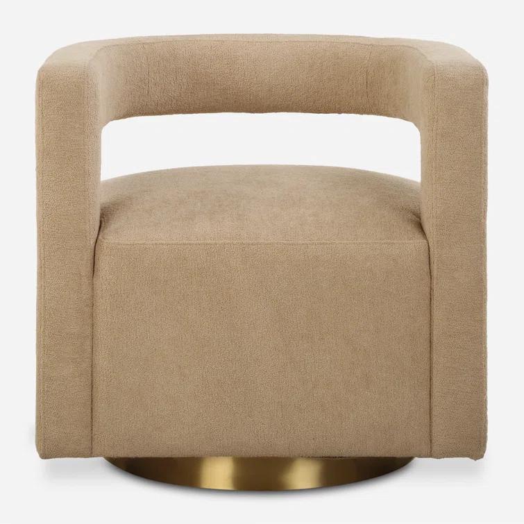 Uttermost Uttermost Grounded Modern Swivel Chair
