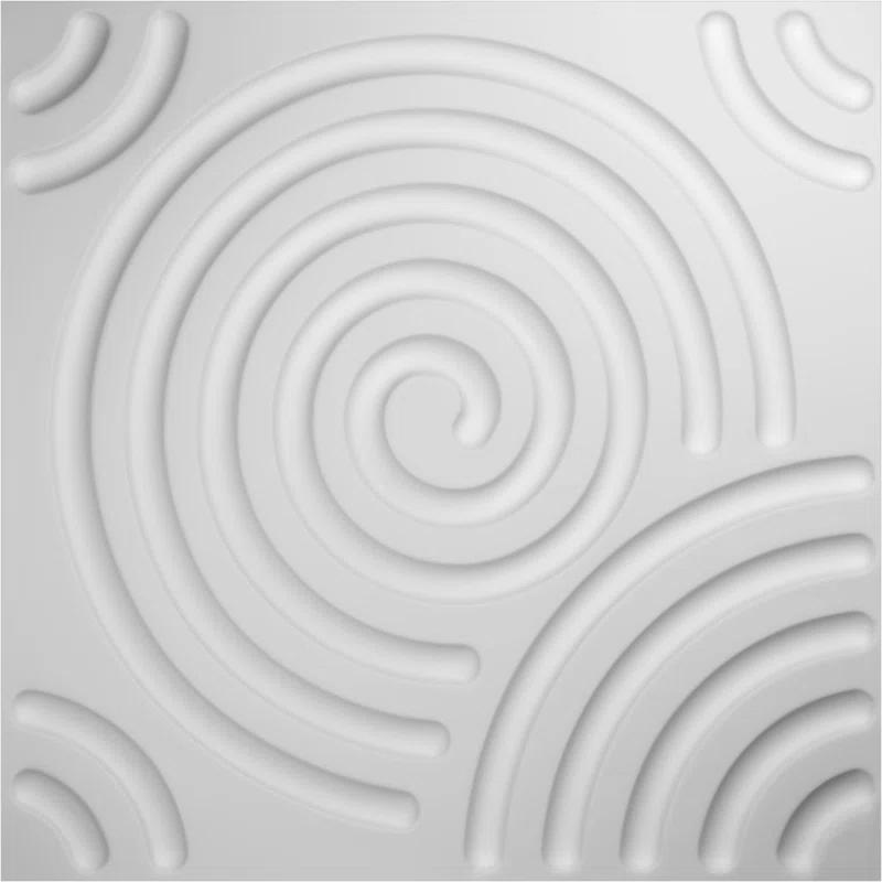 Ekena Millwork Spiral EnduraWall Decorative 3D Wall Panel (Set of 10)