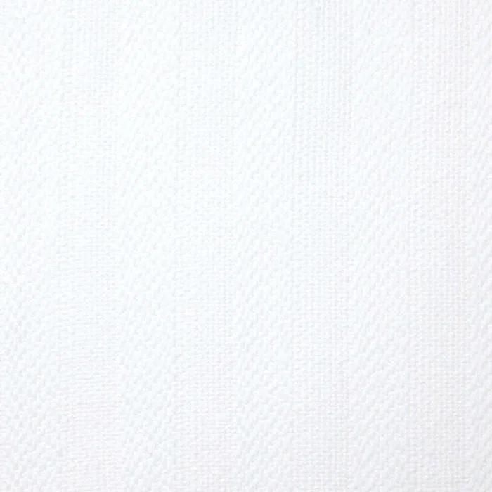 Tavira Sophisticated White Striped Cotton Full/Queen Blanket