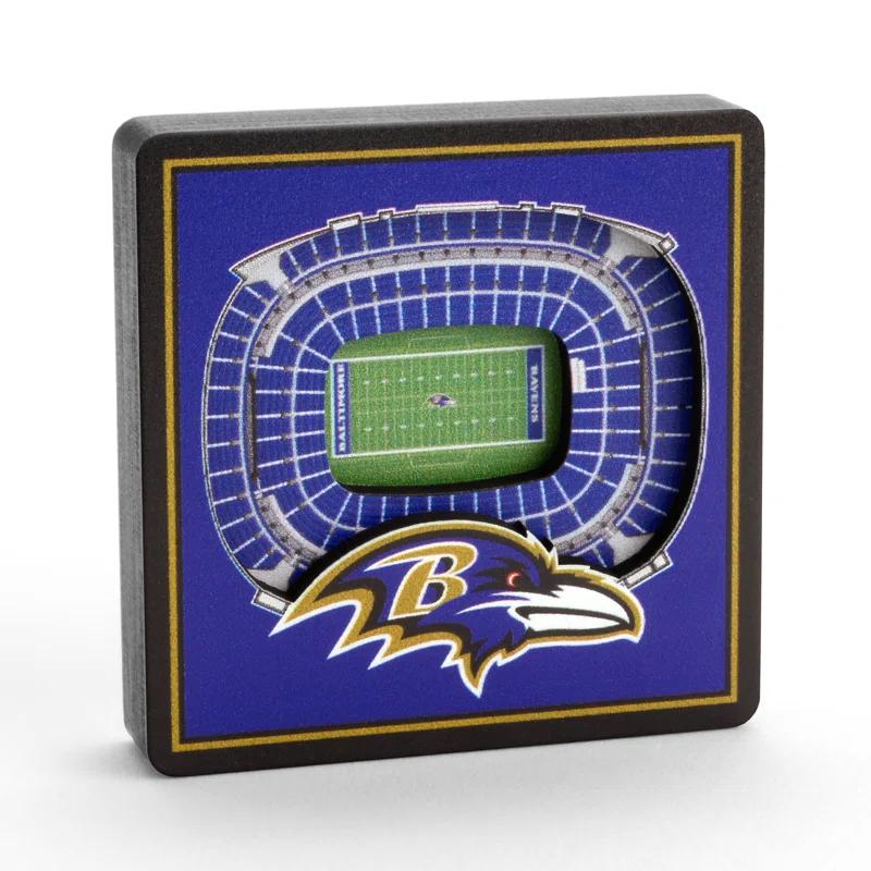 YouTheFan YouTheFan NFL 3D StadiumView Magnets