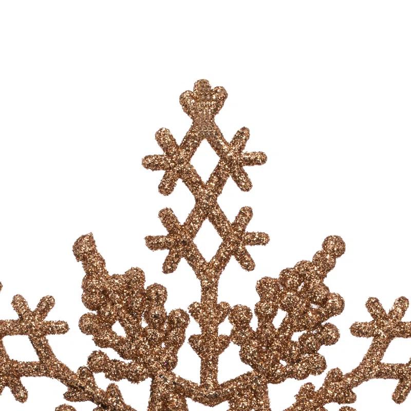The Holiday Aisle® Glitter Snowflake Ornament