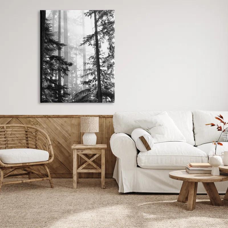Stupell Industries " Forest Light Shining Through Tall Trees Landscape " by Gail Peck