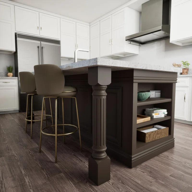 Ekena Millwork Richmond Fluted Cabinet Column