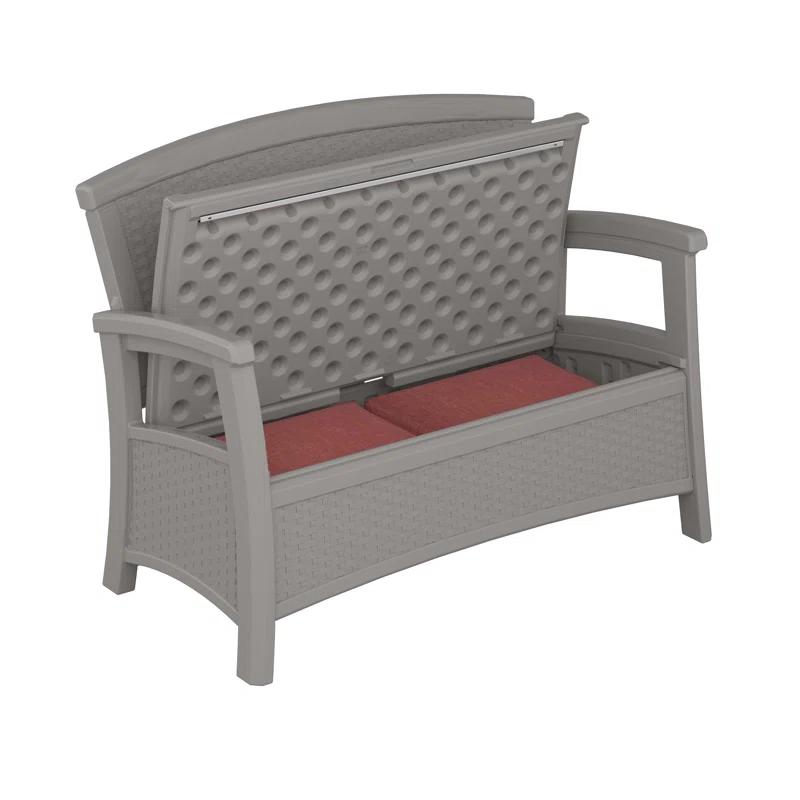 Suncast Elements 47'' Resin Outdoor Loveseat