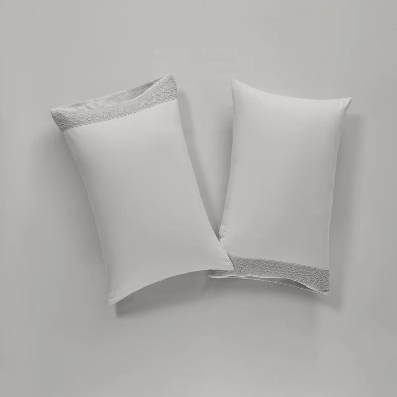 Modern Threads Modern Threads 4 Piece Microfiber Sheet Set – Soft Cooling Bed Sheets with Crochet Lace – Deep Pocket, Wrinkle Free, Breathable, Hotel Luxury Bedding