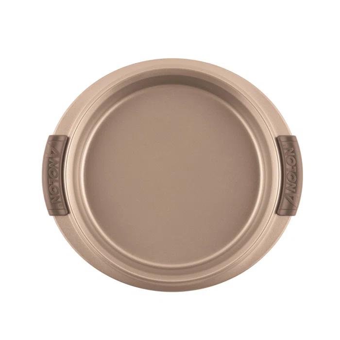 Anolon Anolon Advanced Bakeware Nonstick Round Cake Pan/Baking Pan with Silicone Grips