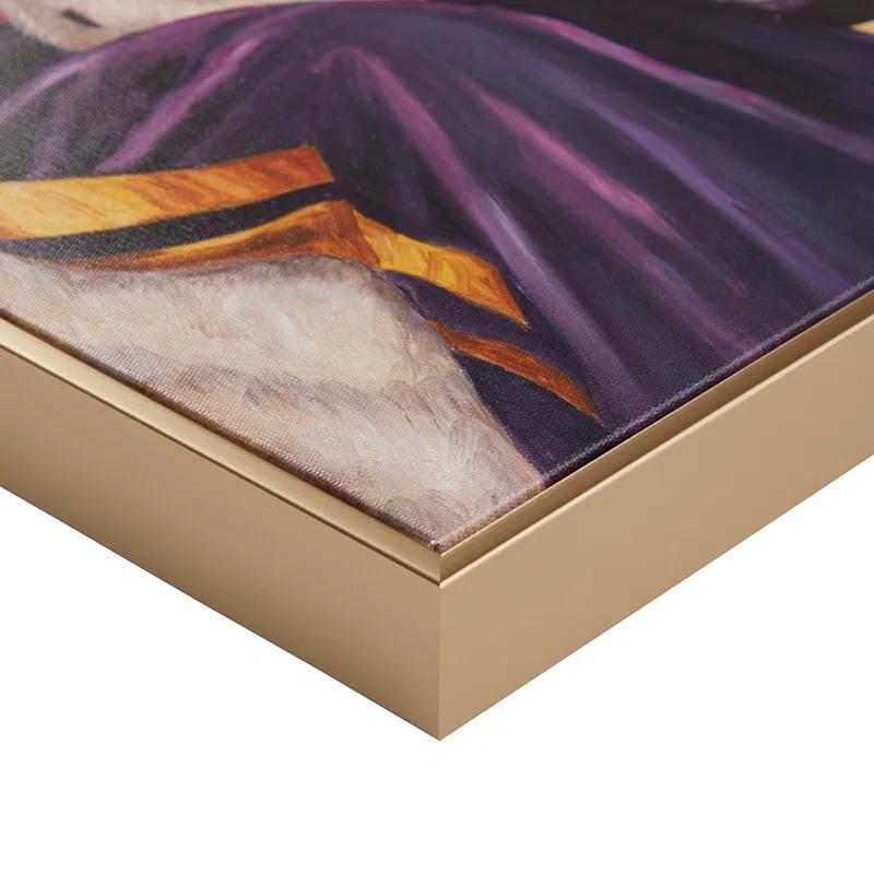 Gracie Mills Gracie Mills Mcbride Pet Framed Canvas Wall Art