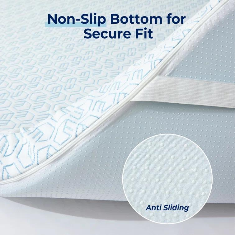 Alwyn Home 3'' Memory Foam Mattress Topper