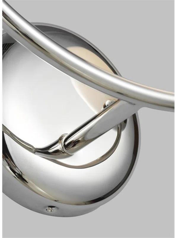 Galassia Vanity Light by AERIN - Polished Nickel / 2 Light