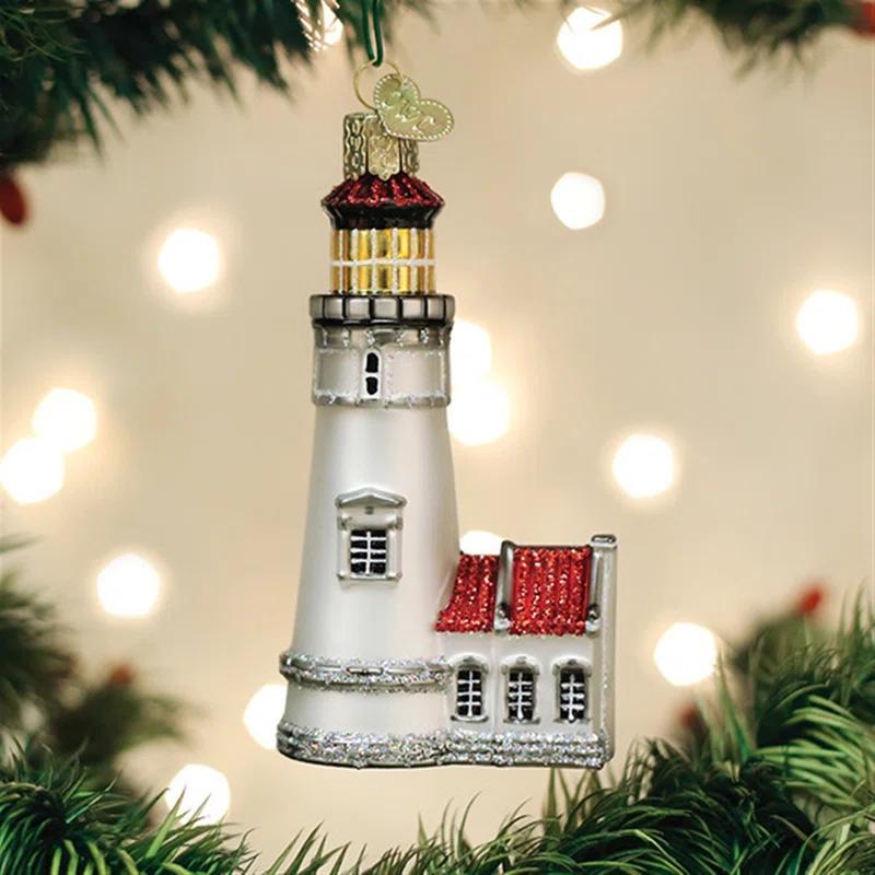 Old World Christmas Glass Hanging Figurine Ornament