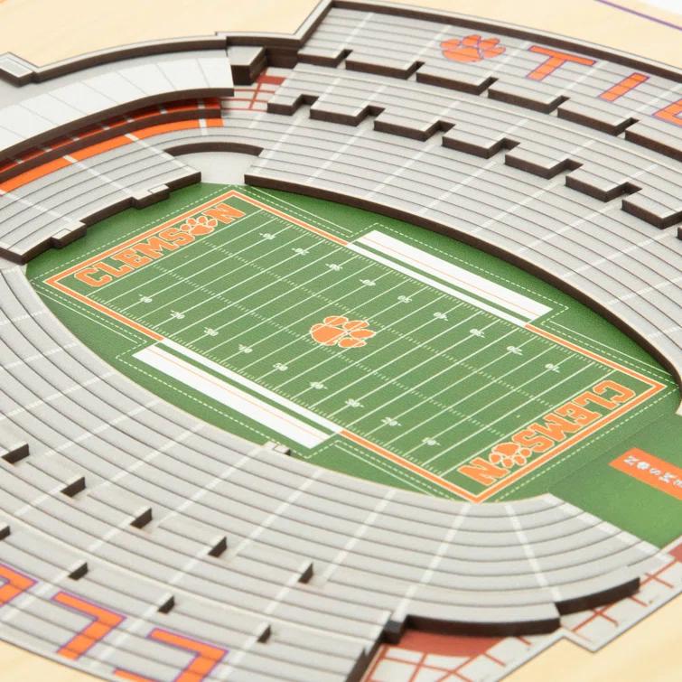 YouTheFan NCAA 5-Layer StadiumViews 3D Wall Art & Reviews | Wayfair