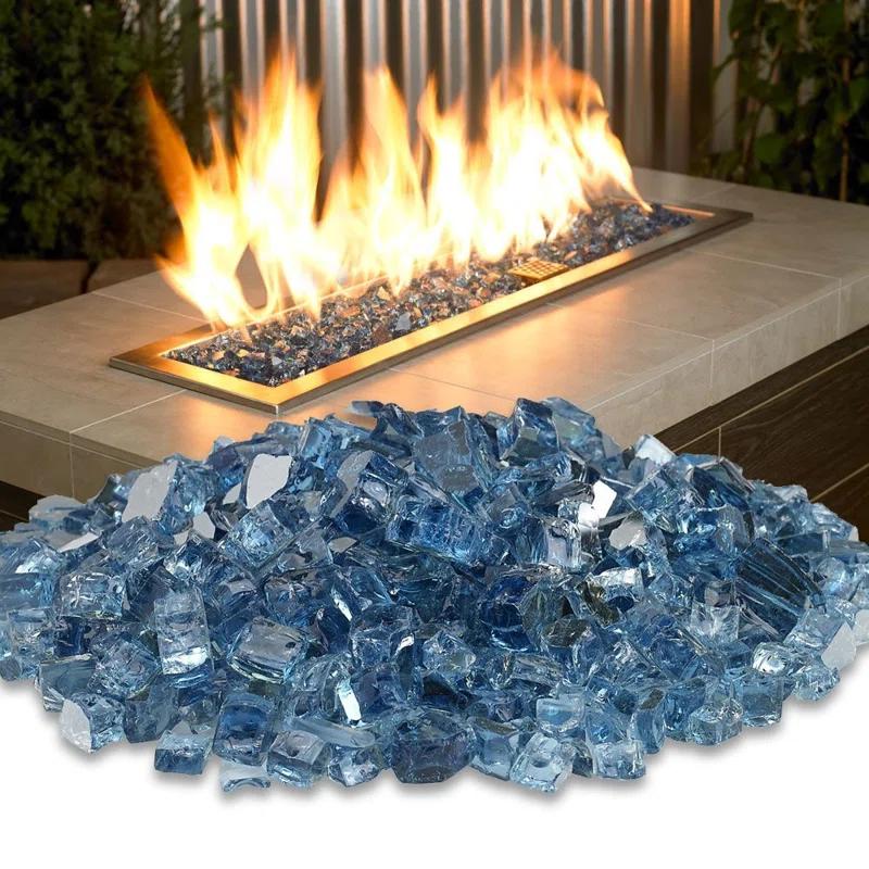 American Fireglass 1/2" Reflective Fire Pit Glass