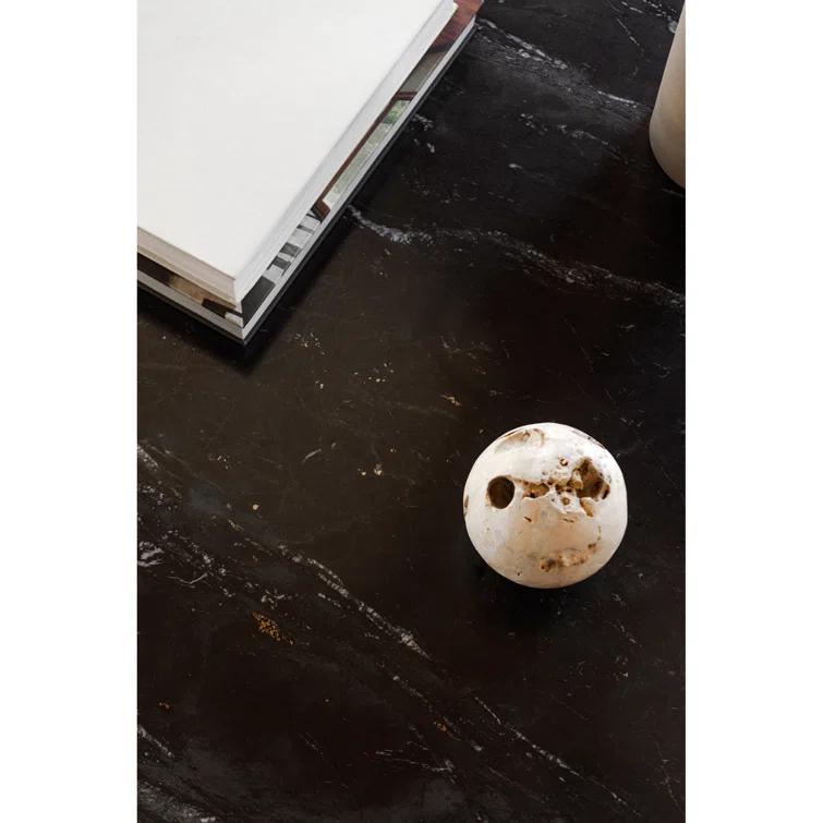 Duke Round Coffee Table - Black