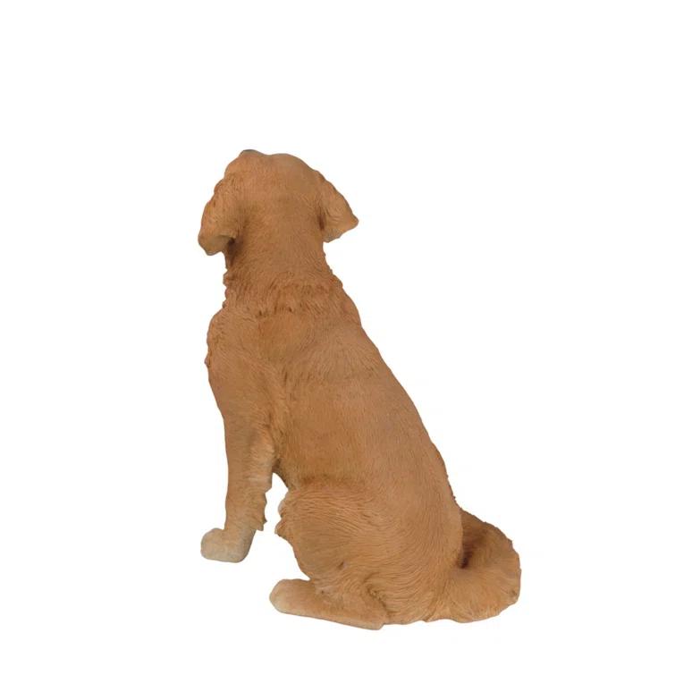 Hi-Line Gift Ltd. Sitting Dog Golden Retriever Statue