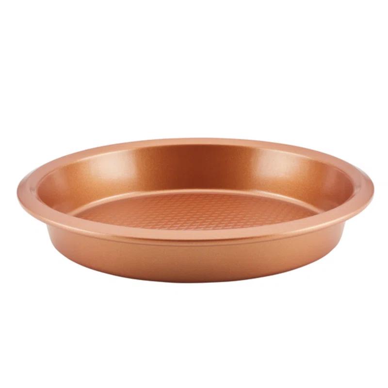 Ayesha Curry Ayesha Curry Bakeware Nonstick Cookie Pan, Loaf Pan, And Cake Pan Set, 7-Piece, Copper