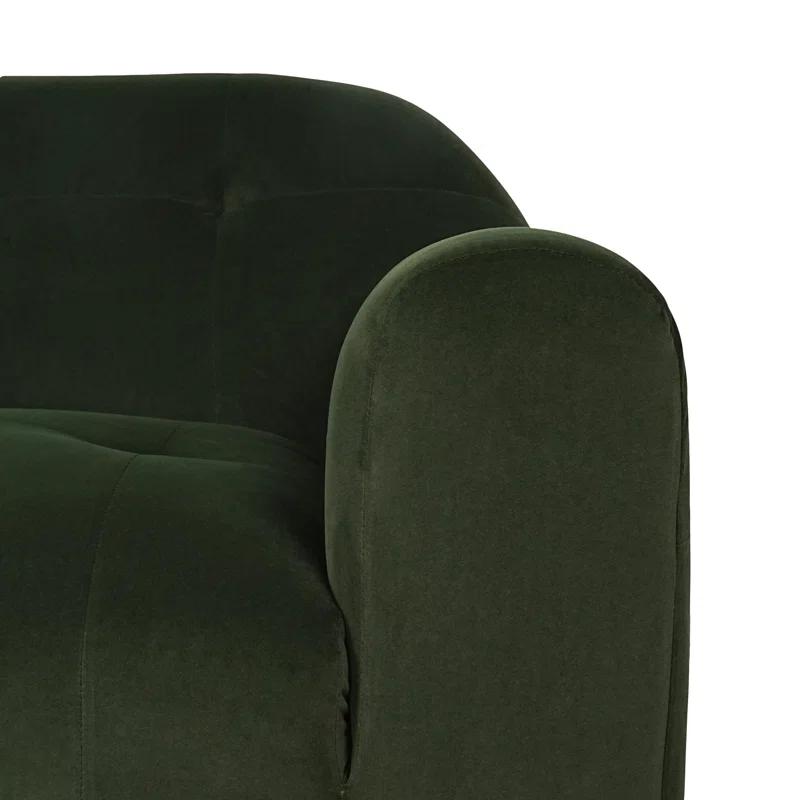 Amaryllis Modern Tufted Club Chair
