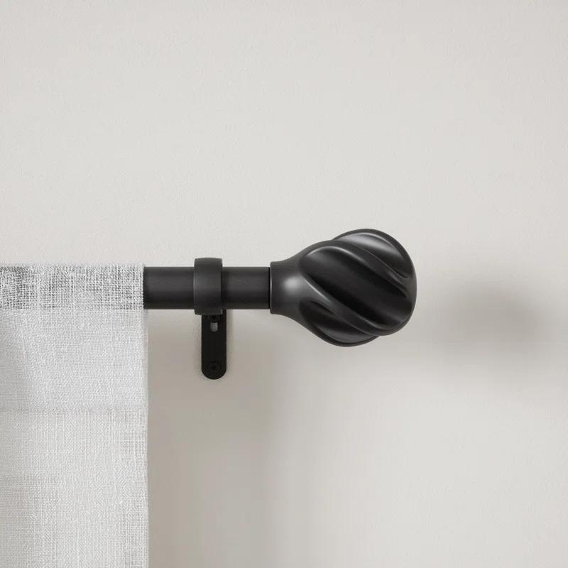 Umbra Steel Adjustable Single Curtain Rod