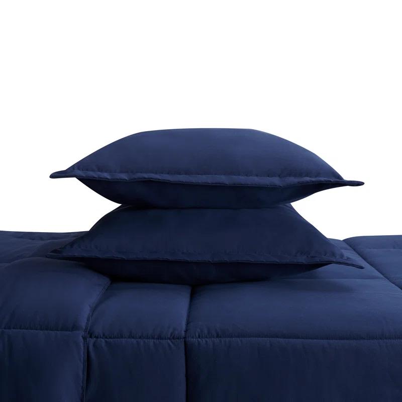 Serta Microfiber 3 Piece Comforter Set