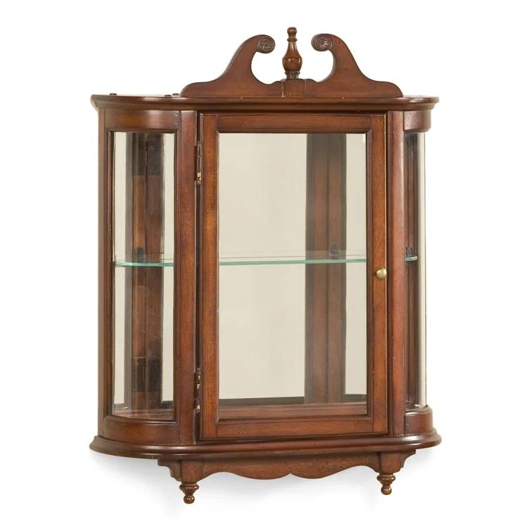 Butler Wall Curio Cabinet & Reviews | Wayfair