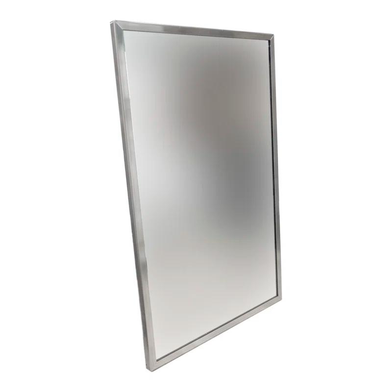 Brey-Krause Metal Flat Wall Mirror