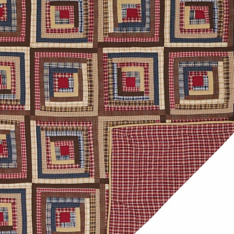 VHC Brands Braxton Cotton Patchwork Quilt