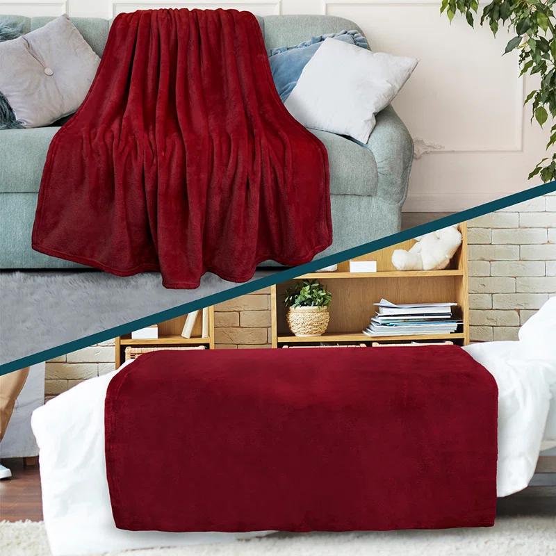 Pavilia Hand Woven Throw Blanket