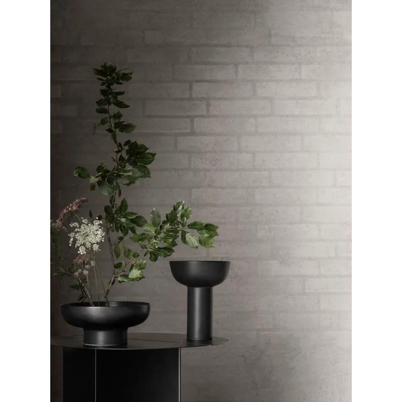 MIYABI Japanese Ceramic Table Vase with Flower Grid