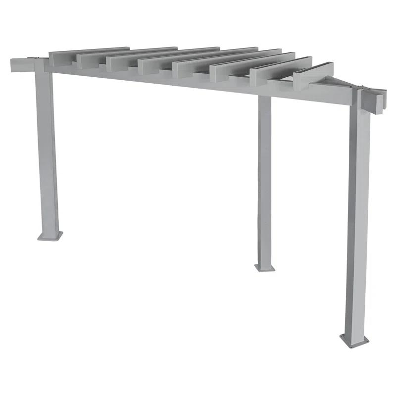 Sojag Sojag Lima Grey 10 x 10 ft. Rustproof Aluminum Frame Pergola