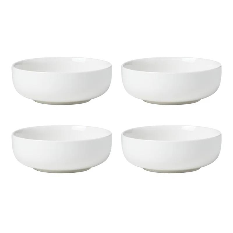 Oneida Entertain 365 24 Seven White 12 - Piece Dinnerware Set (Set of 4)