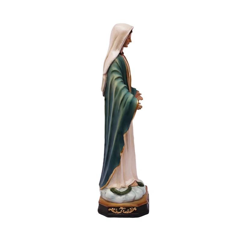 Hi-Line Gift Ltd. Virgin Mary Figure Statue Religious Decor Indoor/Outdoor