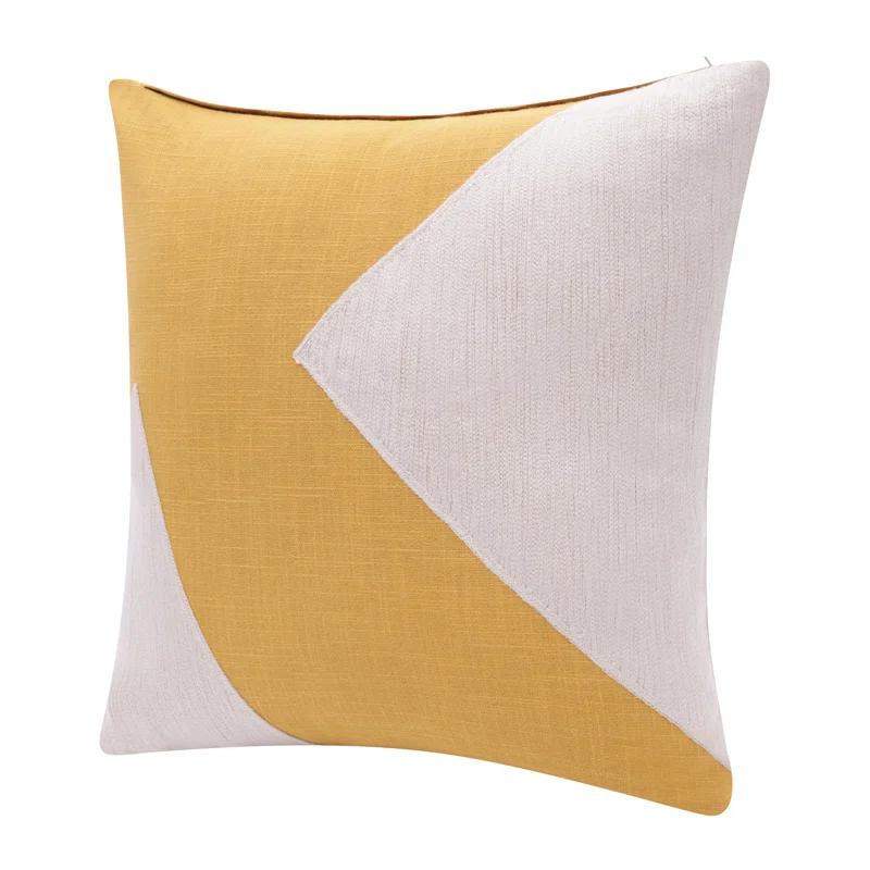 Auburn Geometric Cotton Throw Pillow