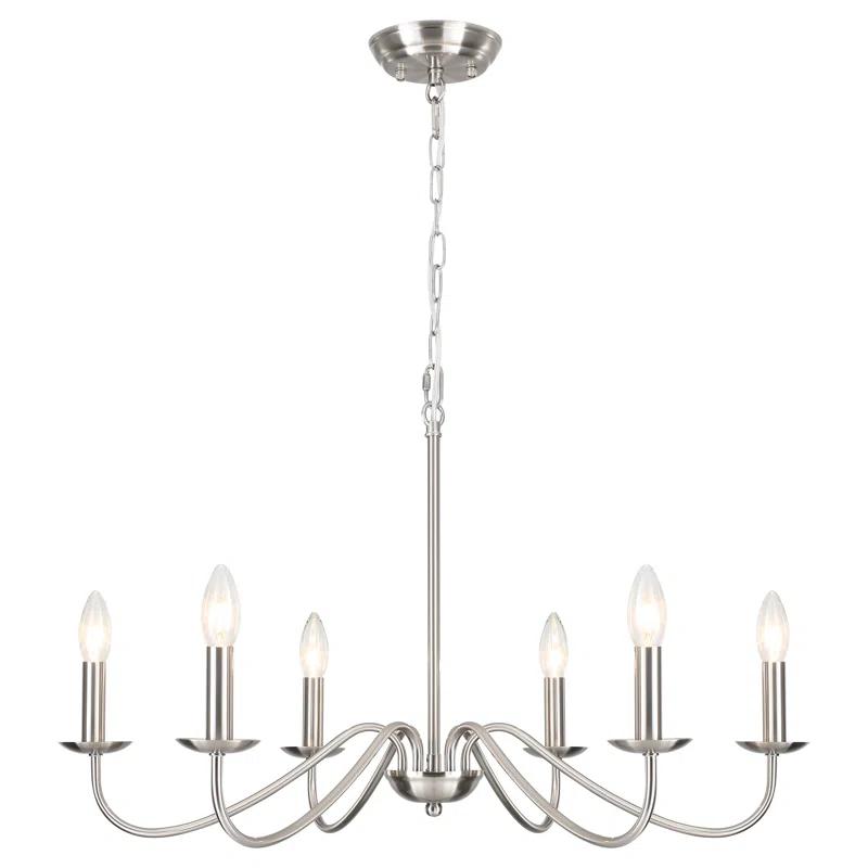 Gracie Oaks Marquest 6 - Light Dimmable Classic / Traditional Chandelier