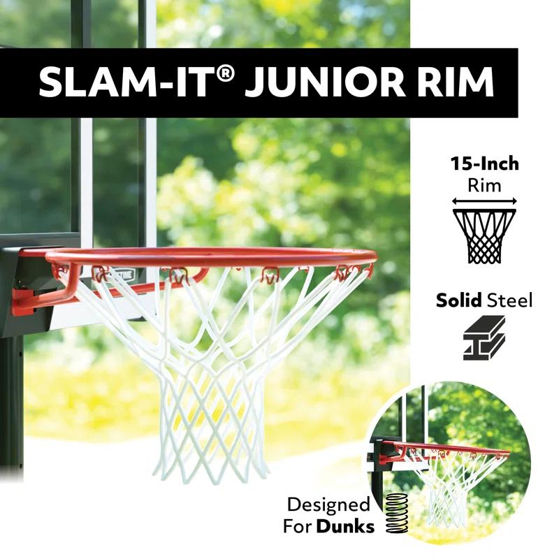 Lifetime Lifetime Height Adjustable Portable Basketball Hoop (30" Polycarbonate Backboard)