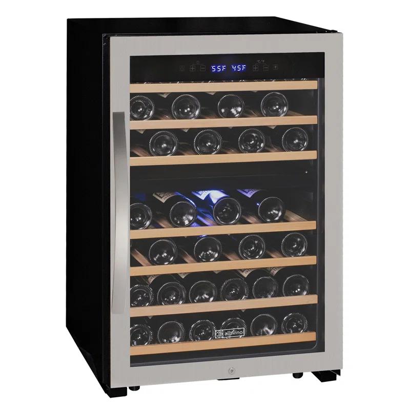 Allavino Allavino Dual Zone 21.625'' Freestanding 47 Bottle Wine Refrigerator
