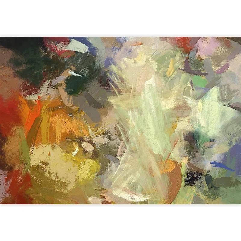 IDEA4WALL Grunge Abstract Stroke Peel & Stick Border