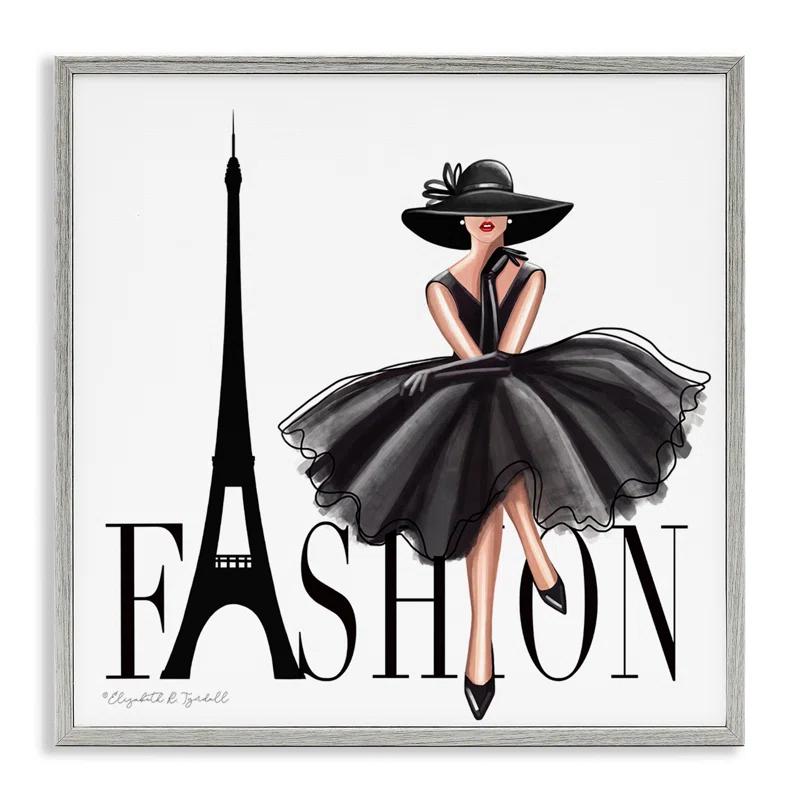 Stupell Industries Parisian Fashion - Graphic Art