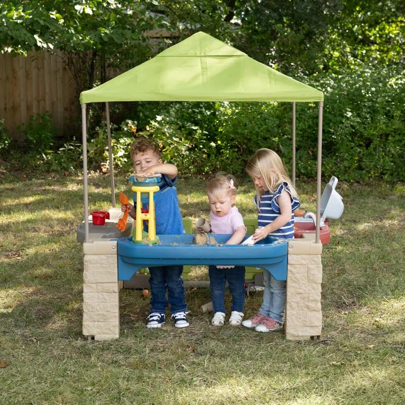 Step2 Step2 All Around Playtime Patio and Kids Outdoor Playhouse