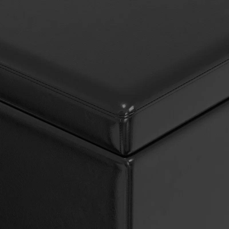 Simpli Home Avalon Extra Large Storage Ottoman Bench,Assembled