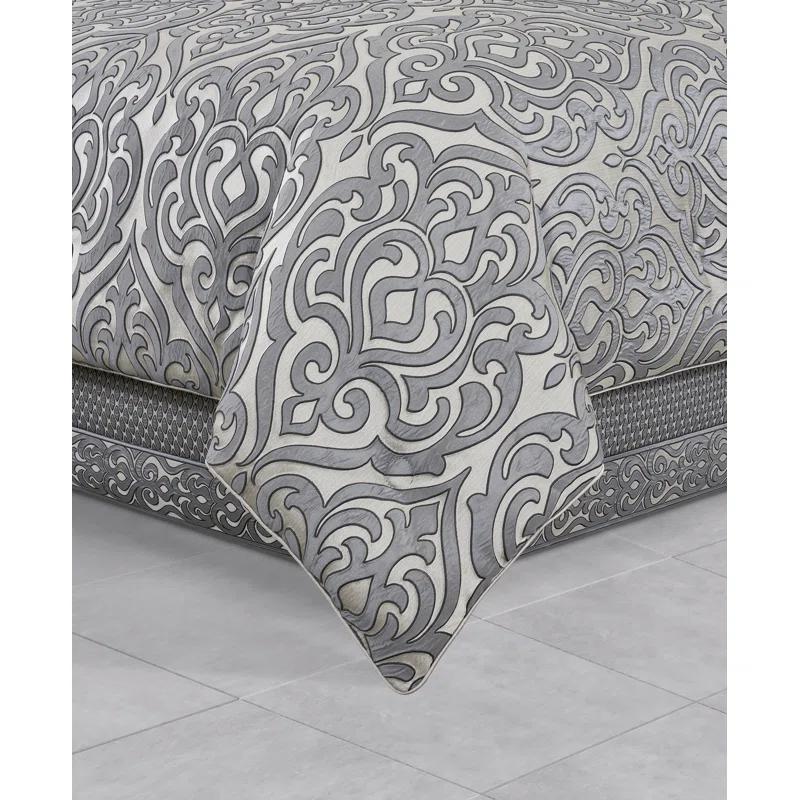 Bylthe Pewter Comforter Set