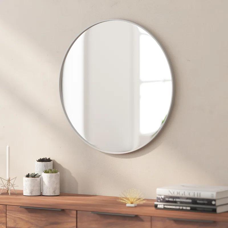 Taylor & Logan Metal Round Wall Mirror